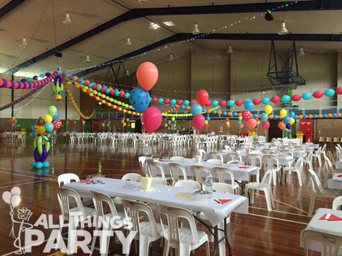 Carnival Themed Party Balloons All Things Party Kiama Leisure Centre