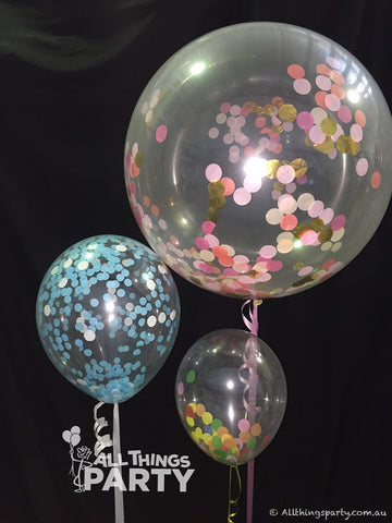Confetti Balloon Centrepieces All Things Party