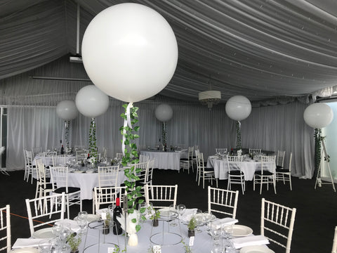 Christening Giant Balloons with Ivy, Panorama House Bulli Tops, Wollongong