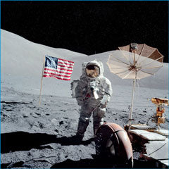 US Flag Apollo 17