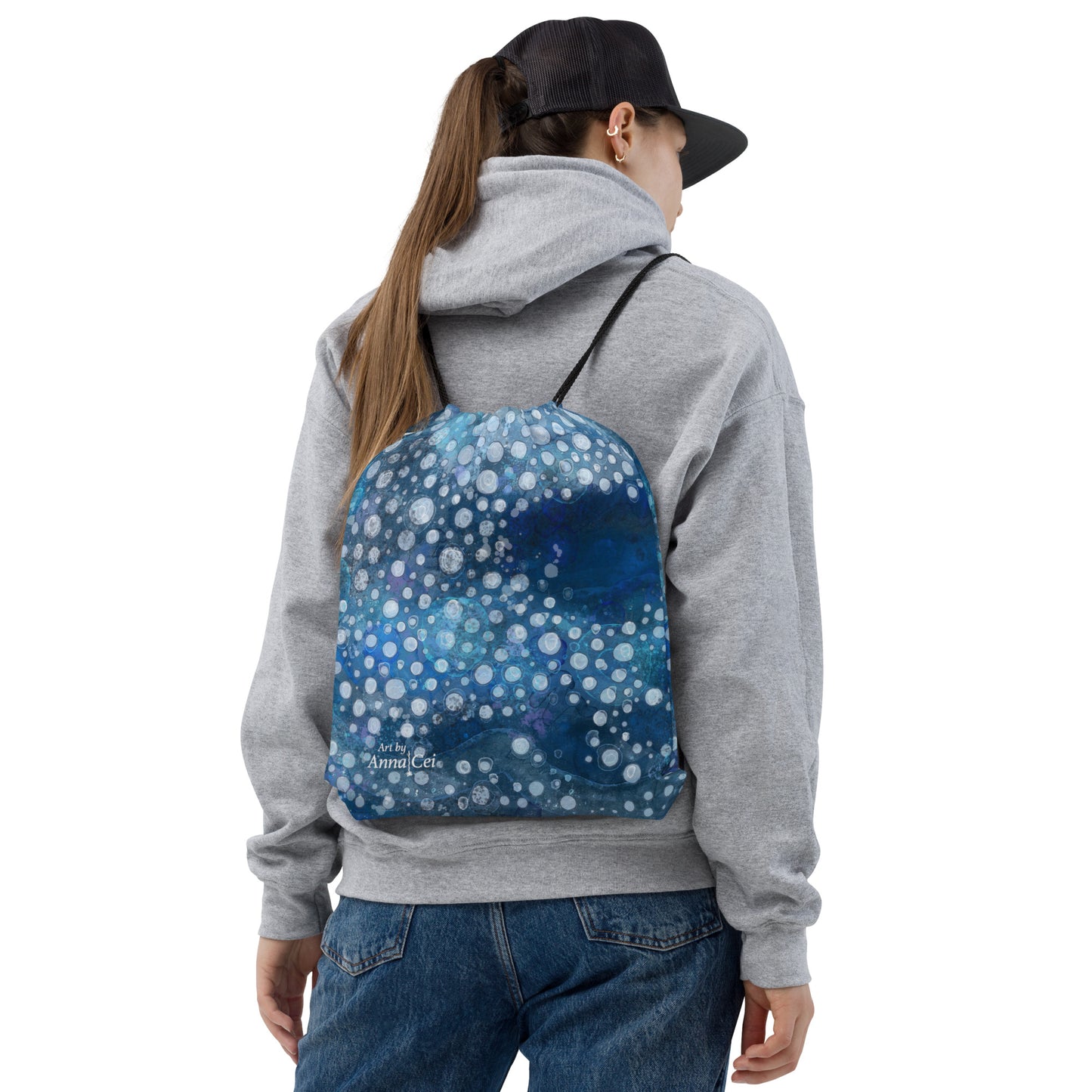 Kebu (Original Blue) - Drawstring Bag
