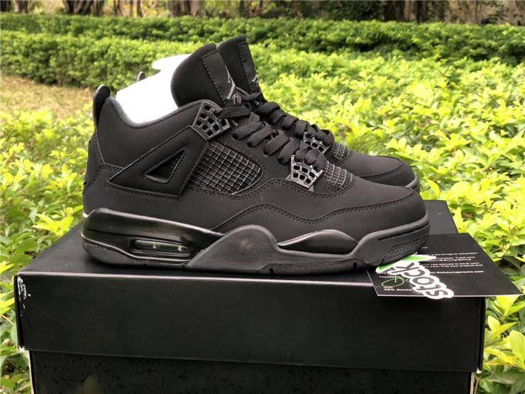 air jordan 4's black cat