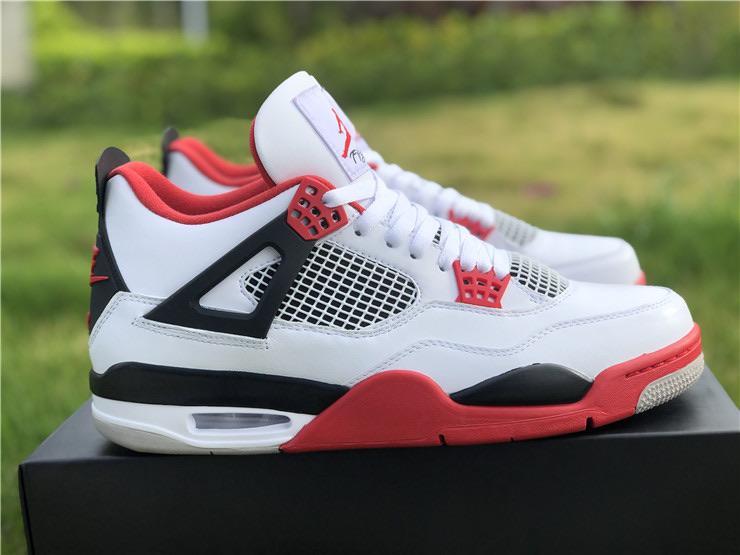 fire red 4s shoes