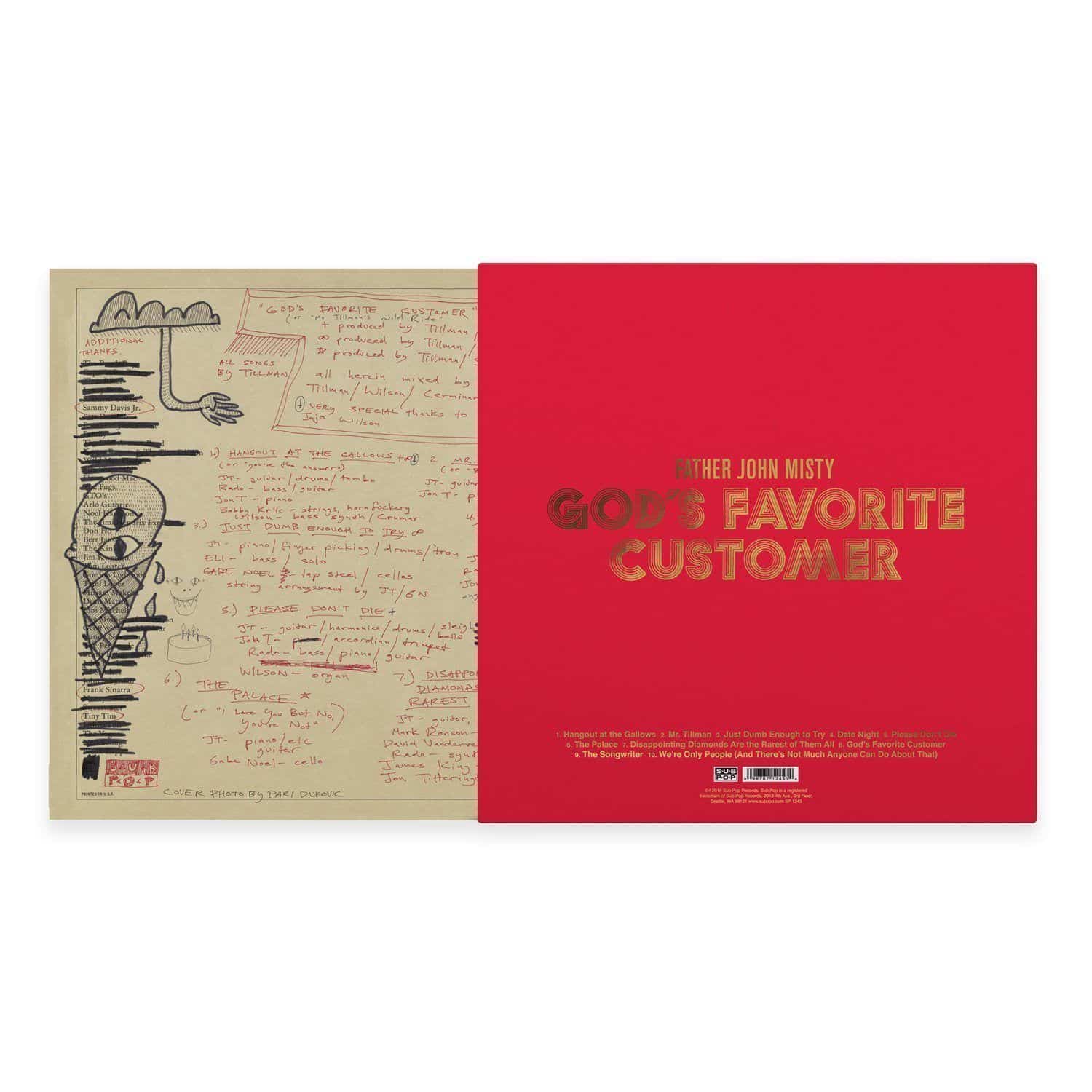 'God's Favorite Customer' Standard Vinyl LP