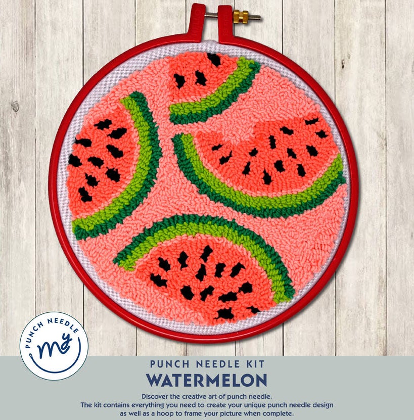My Punch Needle Kit - Watermelon