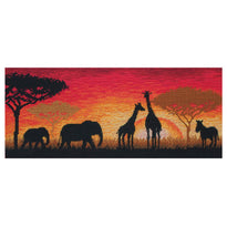 Counted Cross Stitch Kit: Maia Collection: African Horizon