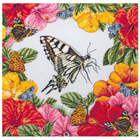 Counted Cross Stitch Kit: Maia Collection: Spring Butterflies
