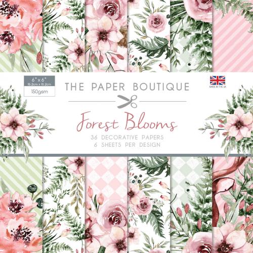 The Paper Boutique Forest Blooms 6" x 6" Paper Pad