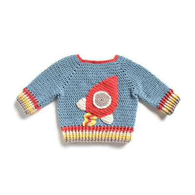 CROCHET PATTERN DOWNLOAD - Bernat Crochet Rocket Sweater