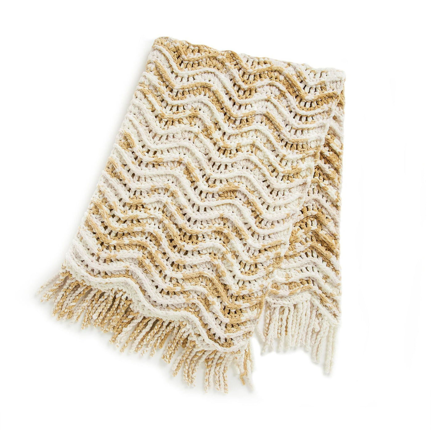 CROCHET PATTERN DOWNLOAD - Bernat Tie Dye-ish Big Splash Crochet Blanket
