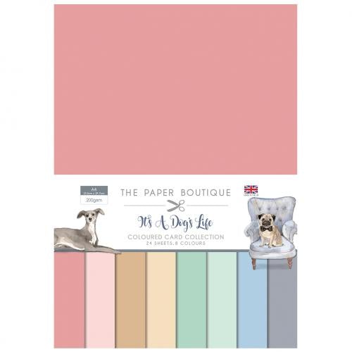 The Paper Boutique It's A Dog - Coloured Card Collection
