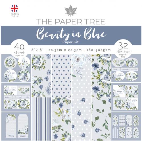 The Paper Tree Beauty in Blue Paper Kit + Tags
