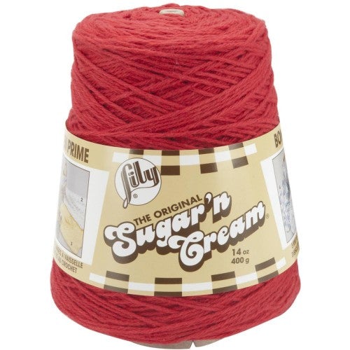 Lily Sugar 'n Cream Knitting Yarn - Cone