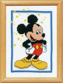 Vervaco Counted Cross Stitch Kit: Disney: Mickey Mouse