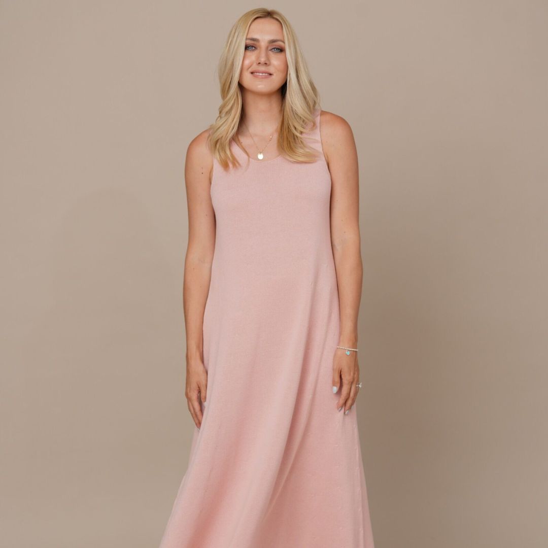 Amber Pink Dress – Vilarina