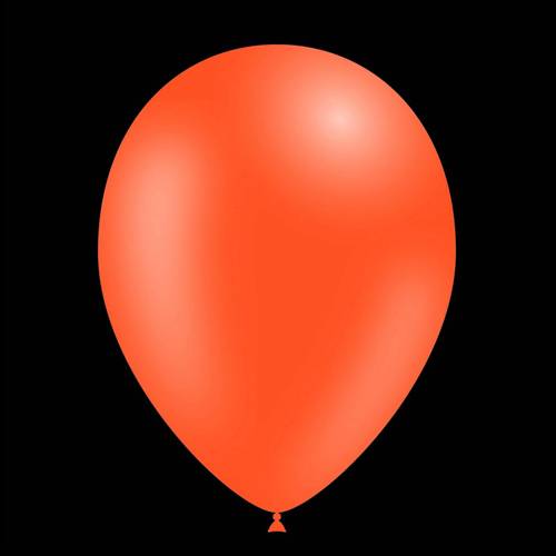 paar grafisch bungeejumpen Feest ballonnen - 28cm - Oranje (25 stuks) – krijghonger