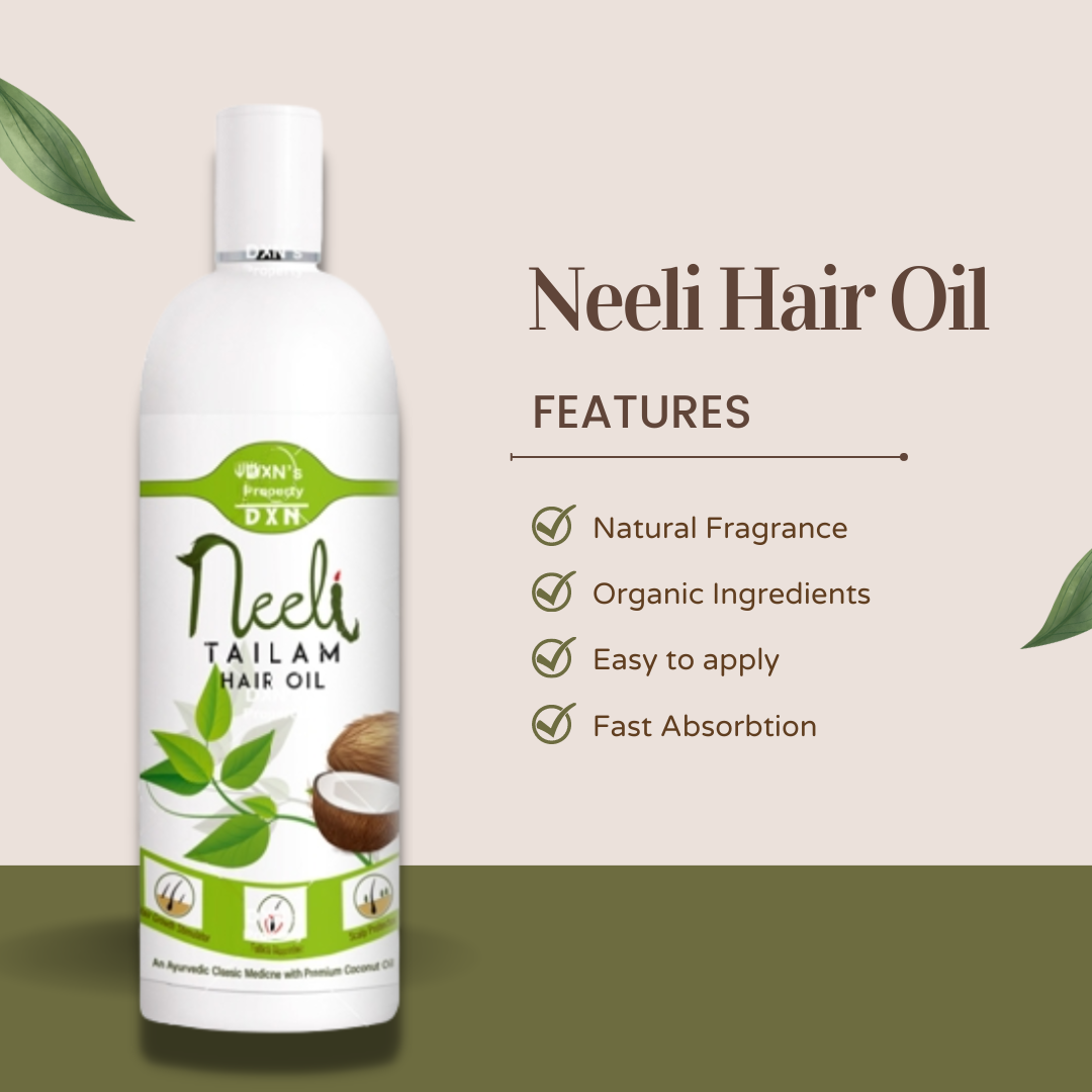 DXN Neeli Hair Oil – ExperienceGANODERMA