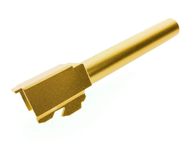 Double Bell Metal Airsoft Outer Barrel For Tokyo Marui 17 Airsoft Pistol (Gold)