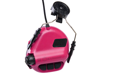 Earmor Hearing Protection Ear-Muff Helmet Version (Pink)