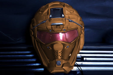 SRU Tactical Helmet Mask Set (With FAST Helmet/ Tan)