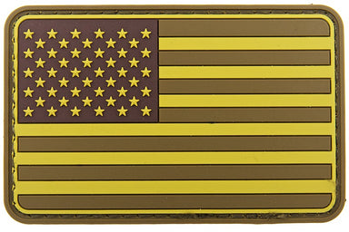 TMC PVC USA Flag Patch (Dark Earth)