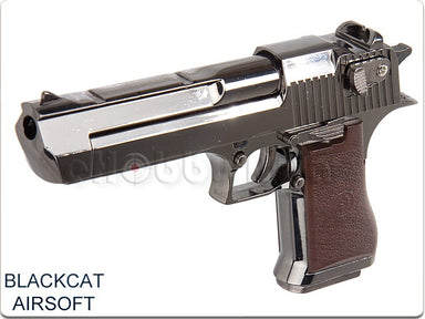 Blackcat Airsoft Mini Model Gun Desert Eagle (Shell Ejection) - Black