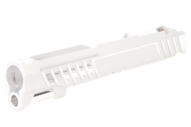 Gunsmith Bros Design Super Light Single Slide for Marui Hi-Capa GBB (Silver)