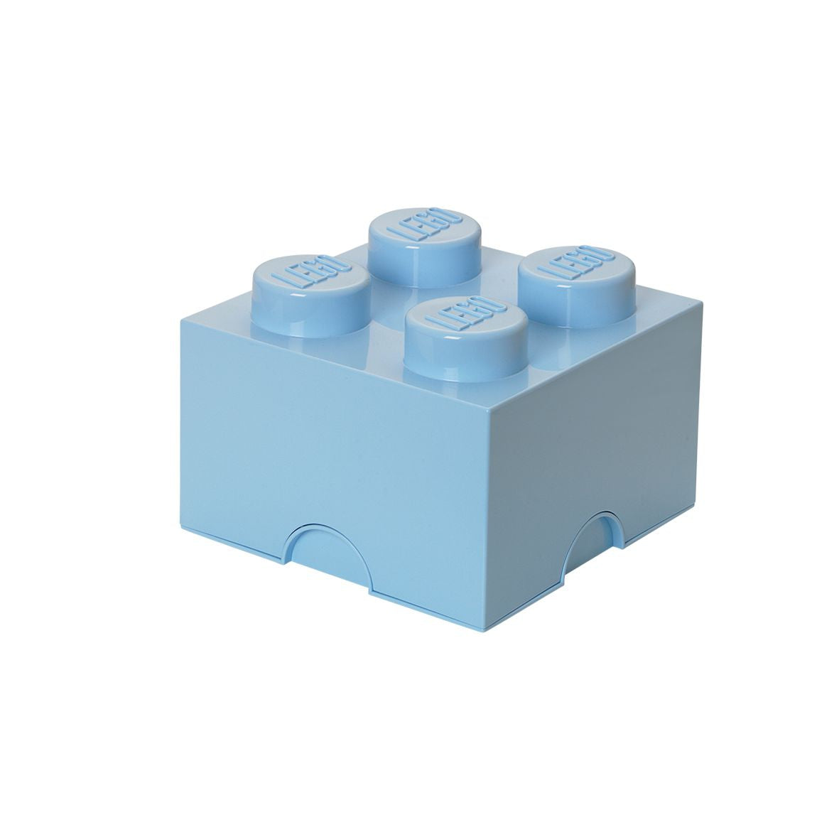 Verder Reinig de vloer Shilling Lego - Opbergbox Brick 4 - Licht Blauw – Elisabeth's Way