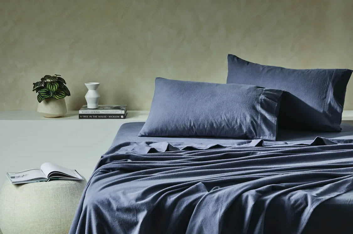 charcoal grey bed sheets