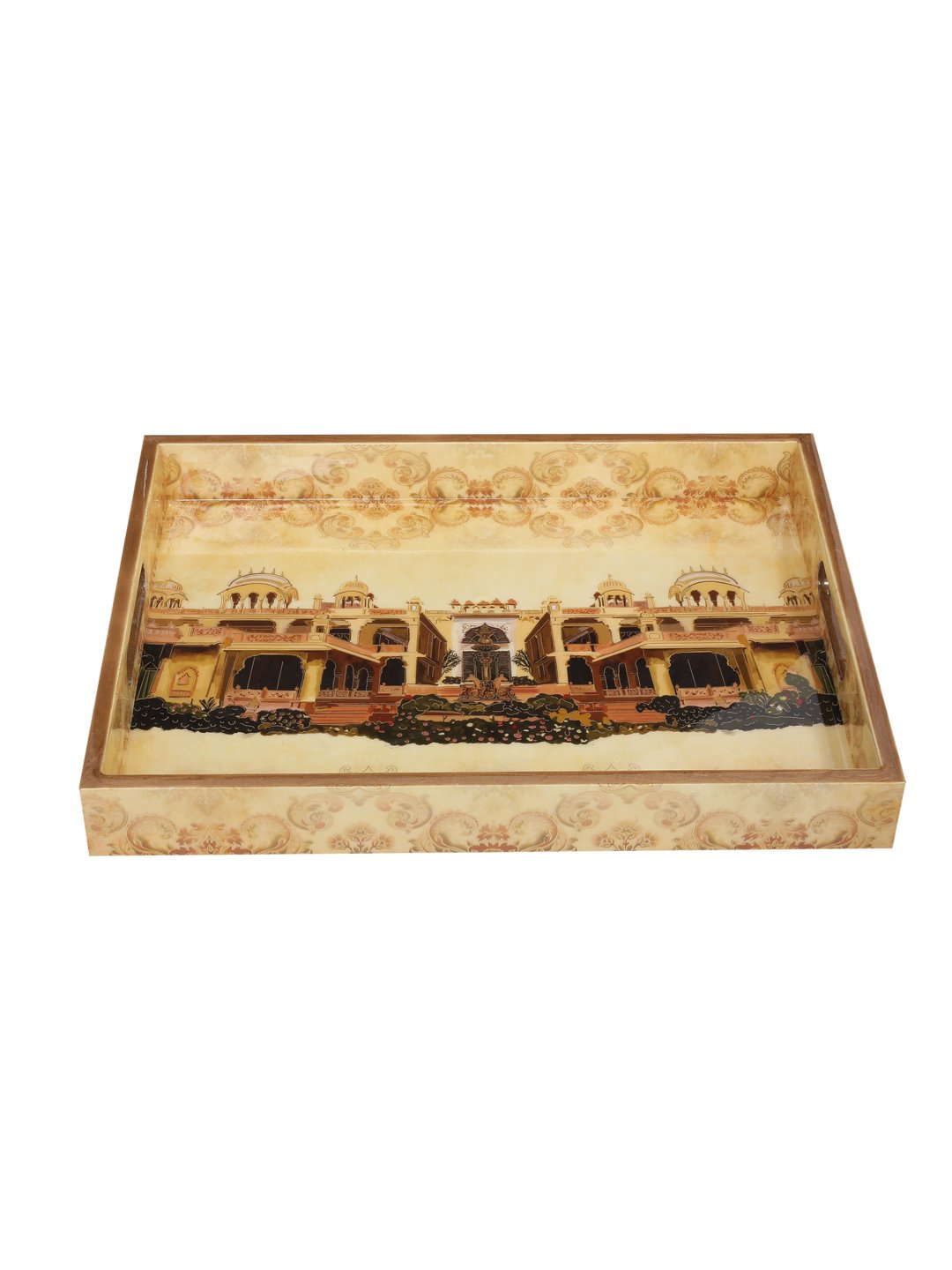 Afreen Set Of 3 Tray Set