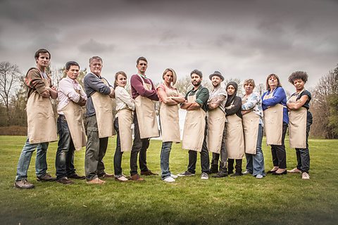 Bake off contestants  - image from the BBC.co.uk official website