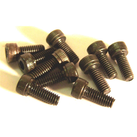 M3 x 6mm 3 x 6 Black Inner Hex Cap Socket Screw x 10