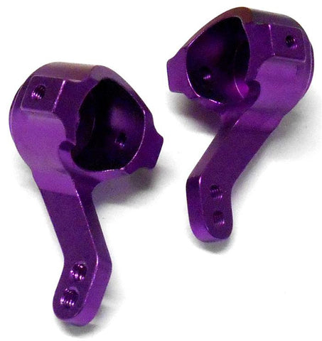 02131 102011 Aluminium Steering Arm 2pcs - HSP Upgrades Purple