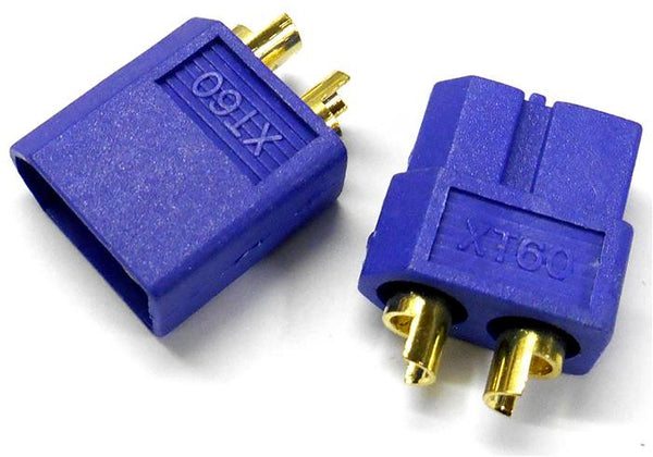 Female Blue X 1 8418 RC Compatible XT60 Solid Bullet Connectors Male 
