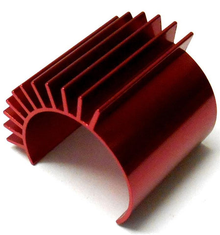 550 540 Motor Heatsink Heat Sink Vented Aluminium Red