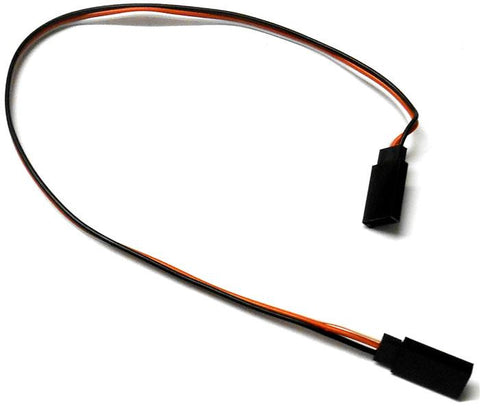 C2001C-5 30cm 22AWG 22 AWG RC Futaba Straight Extension Wire (2 Females)
