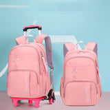 Removable Wheel Trolley Backpack