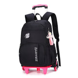 Removable Wheel Trolley Backpack