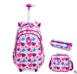 Breathable Children's Trolley Backpack