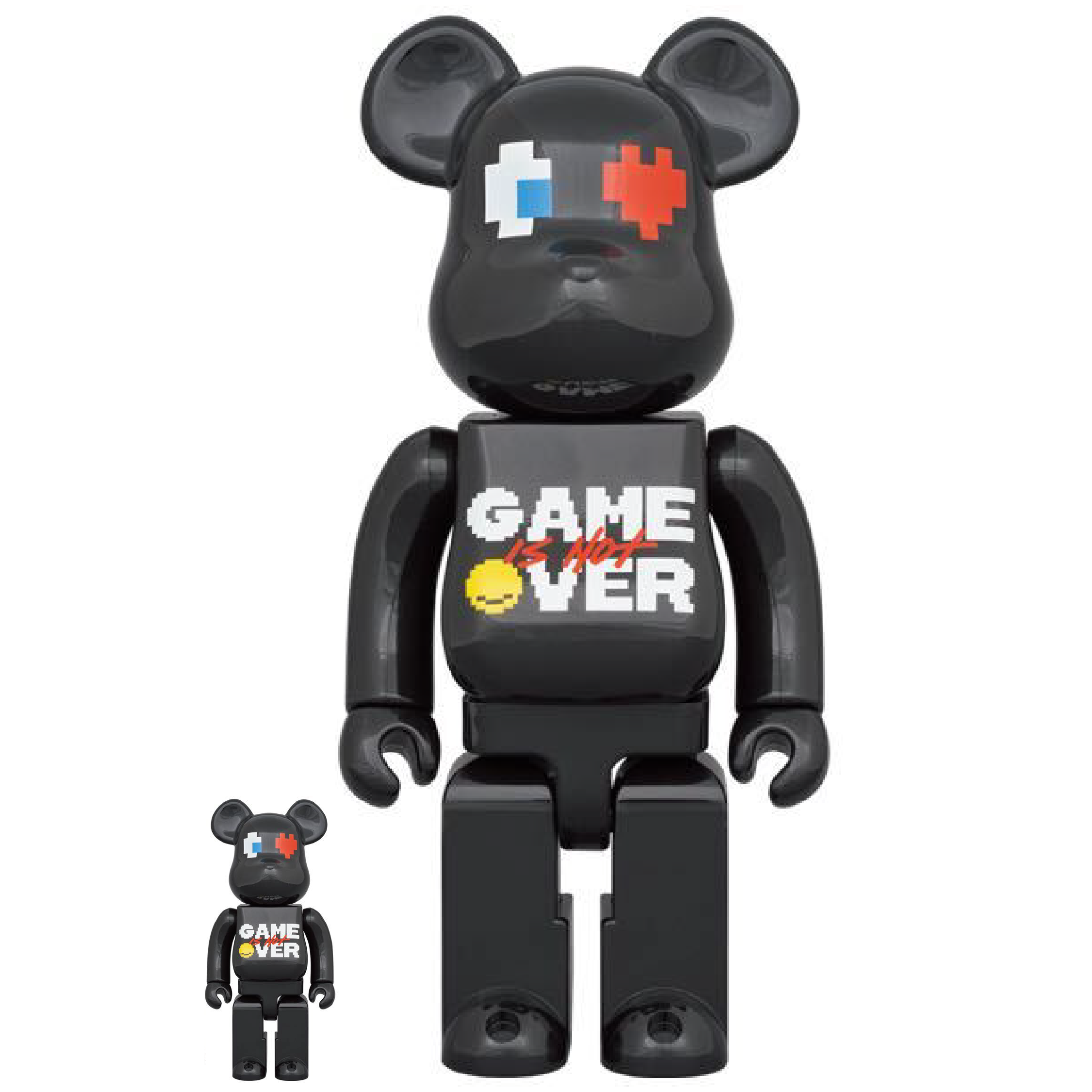 パックマン BE@RBRICK ベアブリック 400% 、100%セット-