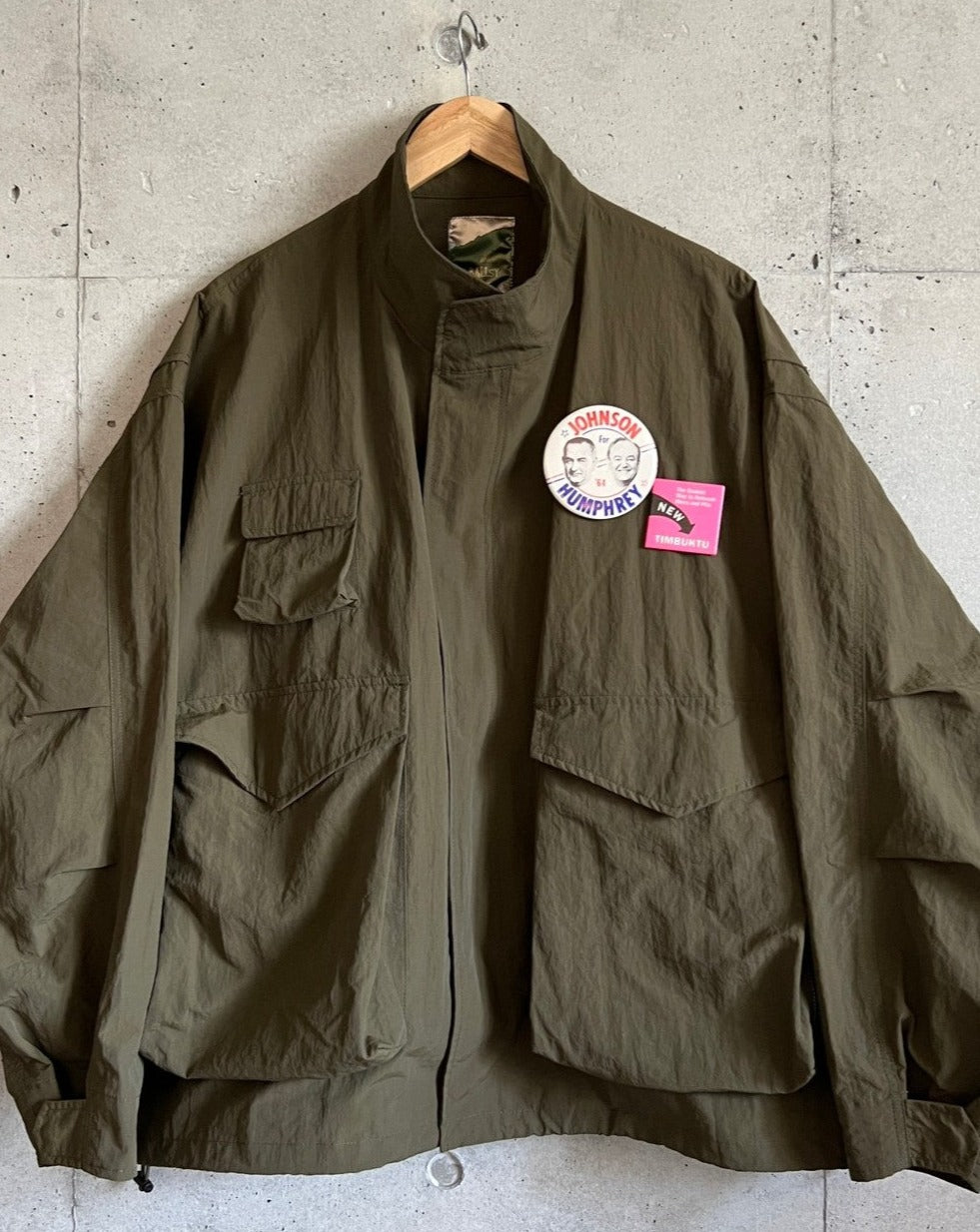 Waterproof nylon M65 short jacket – YZ