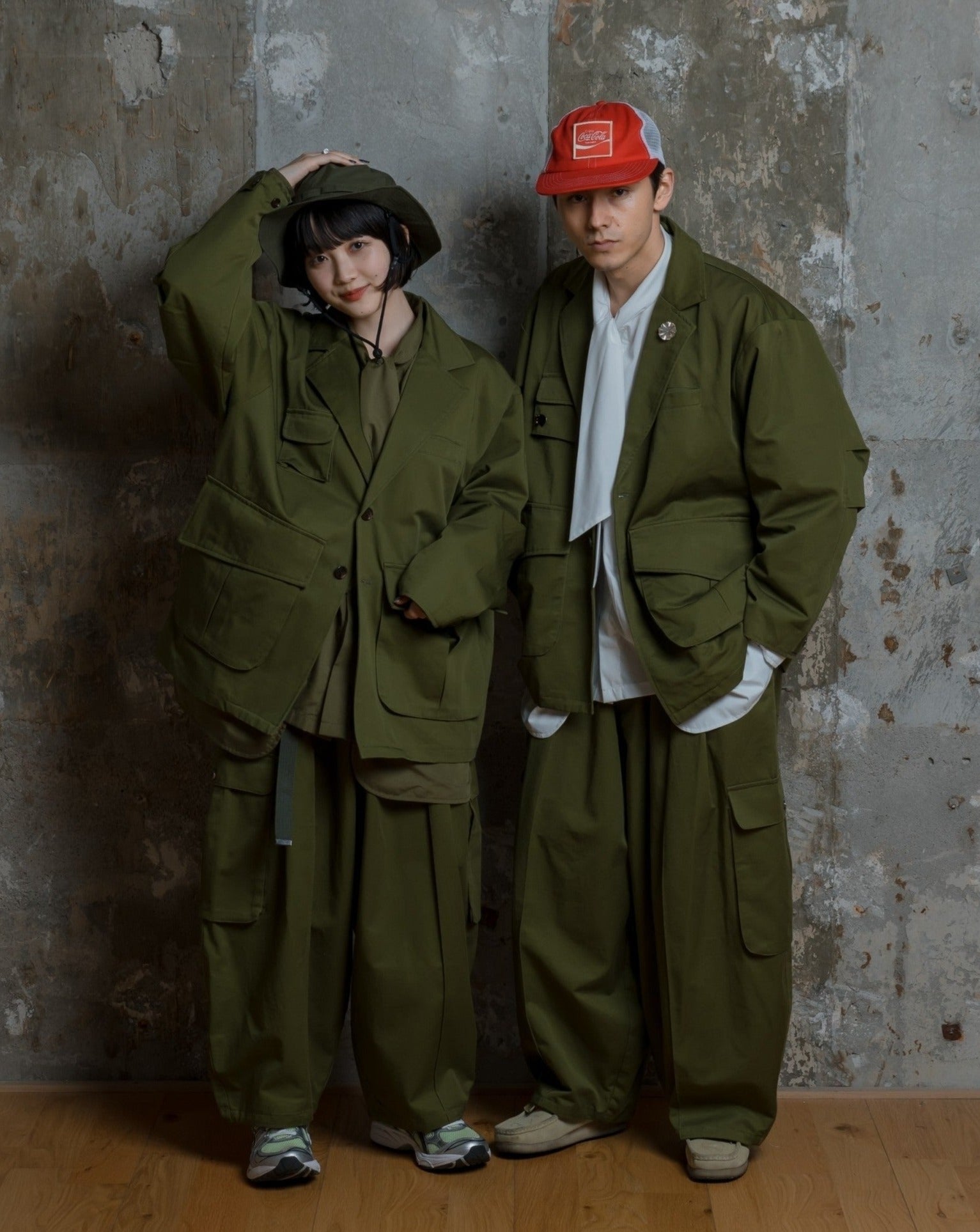 セットアップ）wudge boy military vest&pants 最も優遇の