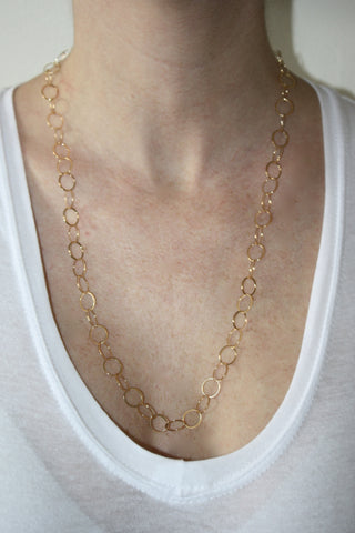 Classic Chain Necklace, 24"
