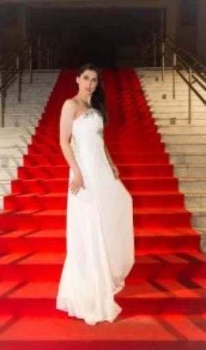 Goddess bridal gown
