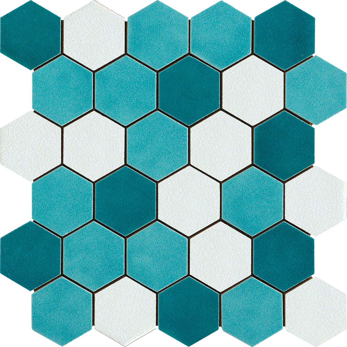Santorini Mosaico Hexagon