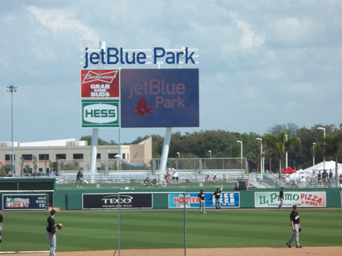 Boston Red Sox, Jet Blue Stadium, Ft Meyers, BATCO visit 2013