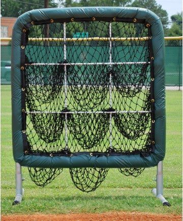 Baseball - Softball 9 hole Pitchers Pocket, pitchers accuracy training â BATCO Batting Cages