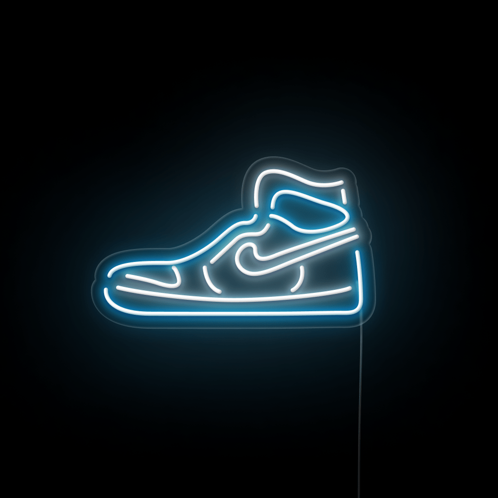 air jordan led neon sign