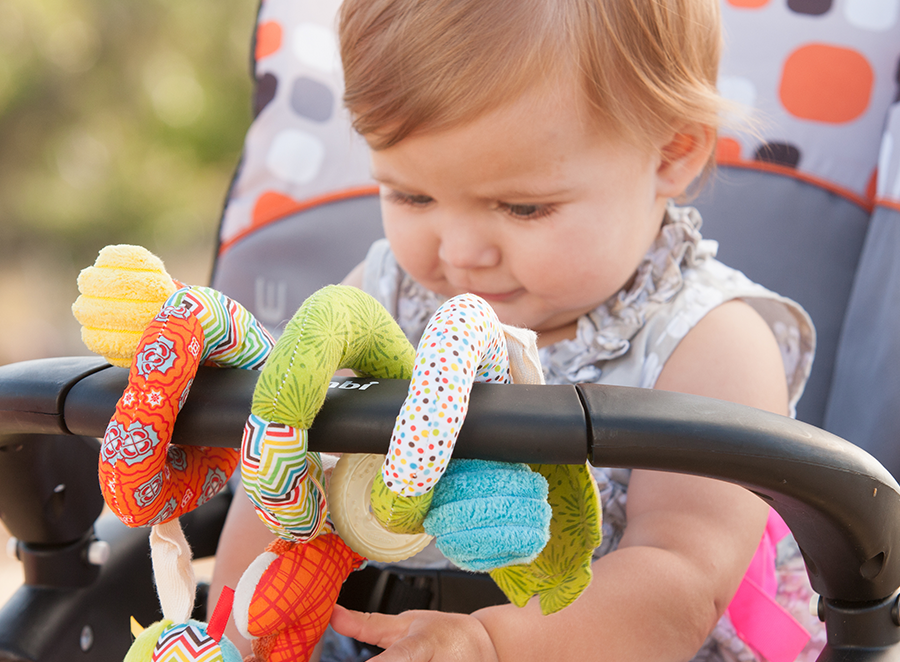 toy baby with stroller