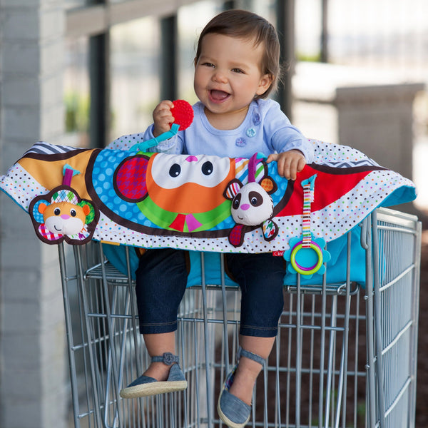 Play & Away Shopping Cart Cover, High Chair Cover and Play Mat – Infantino